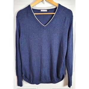 Zaket & Plover Womens V-Neck Cashmere Sweater Size M